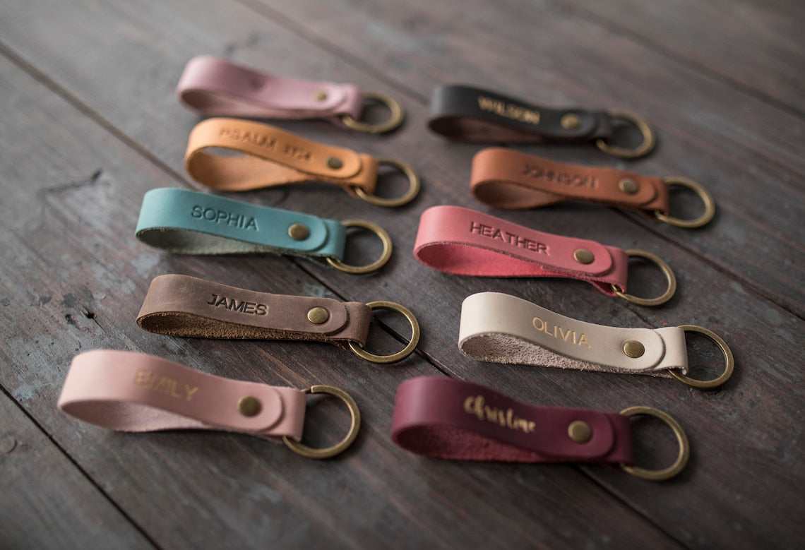 Leather Keychain