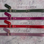 Personalized Leather Dog Leash