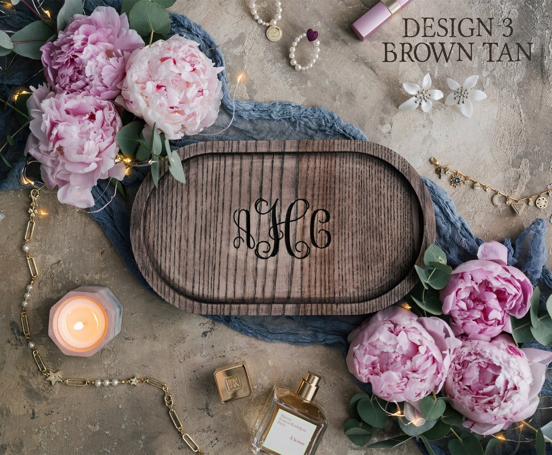 Wooden Jewelry Tray