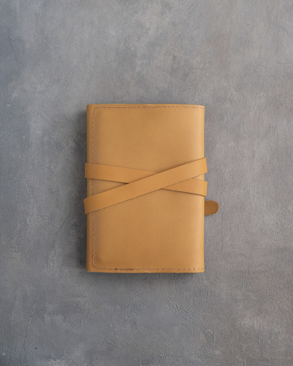 Indian Summer leather journal, Small size, back