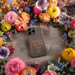 I Will Do A New Thing Isaiah 43:19 handcrafted leather iPhone case, Christian scripture gift