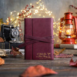 I Will Do A New Thing Isaiah 43:19 handcrafted leather journal, Christian scripture gift