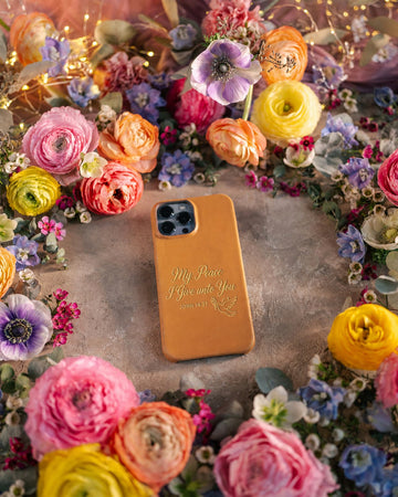 John 14:27 iphone case – "my peace i give unto you" bible verse gift