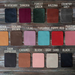 Personalized Leather Wallet - For Men - Full Grain Bifold