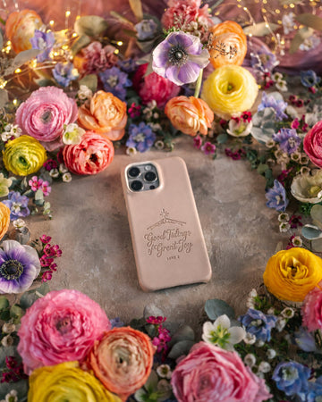 Luke 2 iphone case – "good tidings of great joy" bible verse gift
