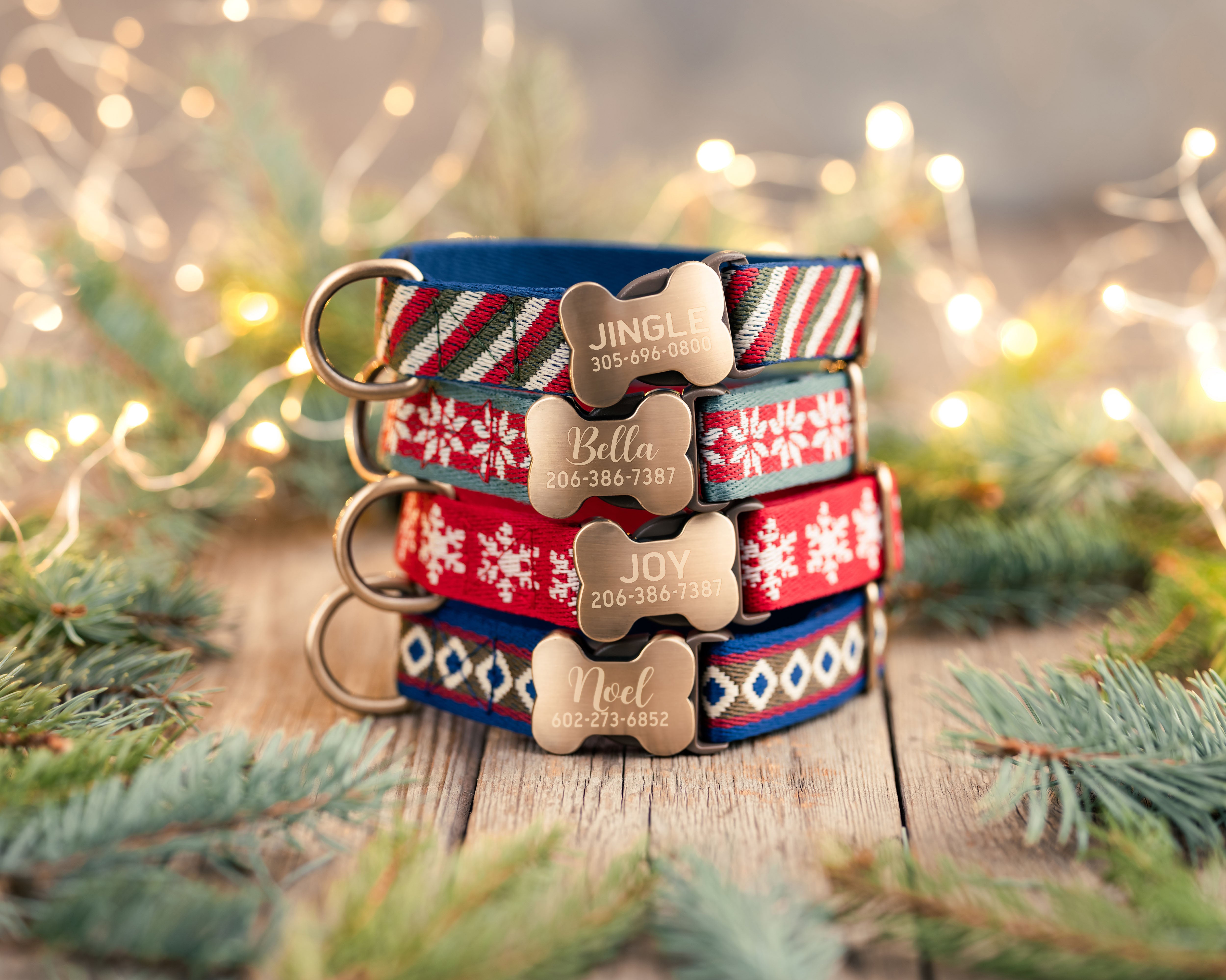 Christmas Special Dog Collar Gift Set