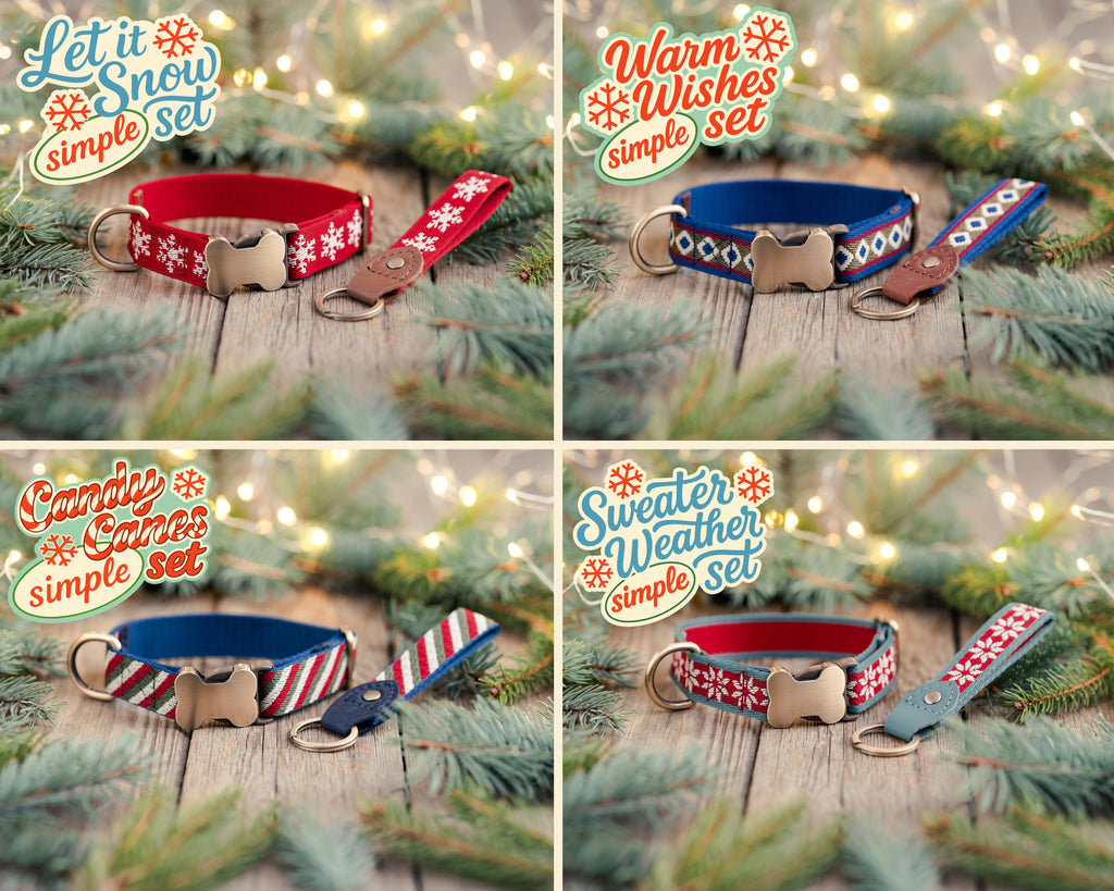 Christmas Special Dog Collar Gift Set