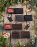 Mens wallet bifold trifold christmas