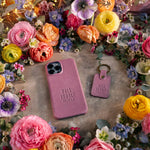 Walk Humbly Micah 6:8 handcrafted leather iPhone case, Christian scripture gift