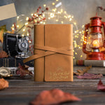 The Joy Of The Lord Is Your Strength Neh. 8:10 handcrafted leather journal, Christian scripture gift
