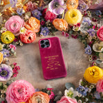 The Lord Directeth His Steps Prov. 16:9 handcrafted leather iPhone case, Christian scripture gift