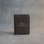 My Rock & My Fortress Psalm 18:2 full-grain leather wallet, Christian scripture gift