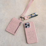 Joy Cometh In The Morning Psalm 30:5 handcrafted leather iPhone case, Christian scripture gift