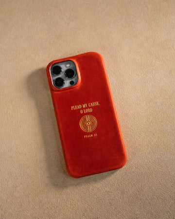 Psalm 35 iphone case – "plead my cause, o lord" bible verse gift