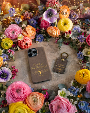 Psalm 46:10 iphone case – "be still & know" bible verse gift