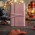 Be Still & Know Psalm 46:10 handcrafted leather journal, Christian scripture gift