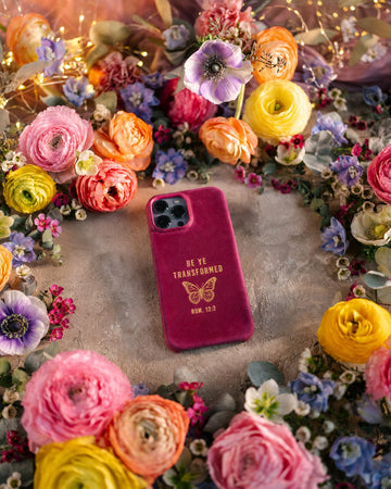 Romans 12:2 iphone case – "be ye transformed" bible verse gift