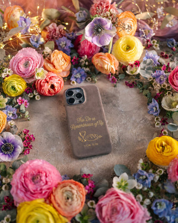 1 corinthians 11:24 iphone case – "this do in remembrance of me" bible verse gift