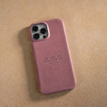 Nor Print Any Marks Upon You Lev. 19:28 handcrafted leather iPhone case, Christian scripture gift