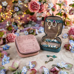 Thou Art All Fair, My Love Song of Solomon of Solomon 4:7 leather travel jewelry case, Christian scripture gift