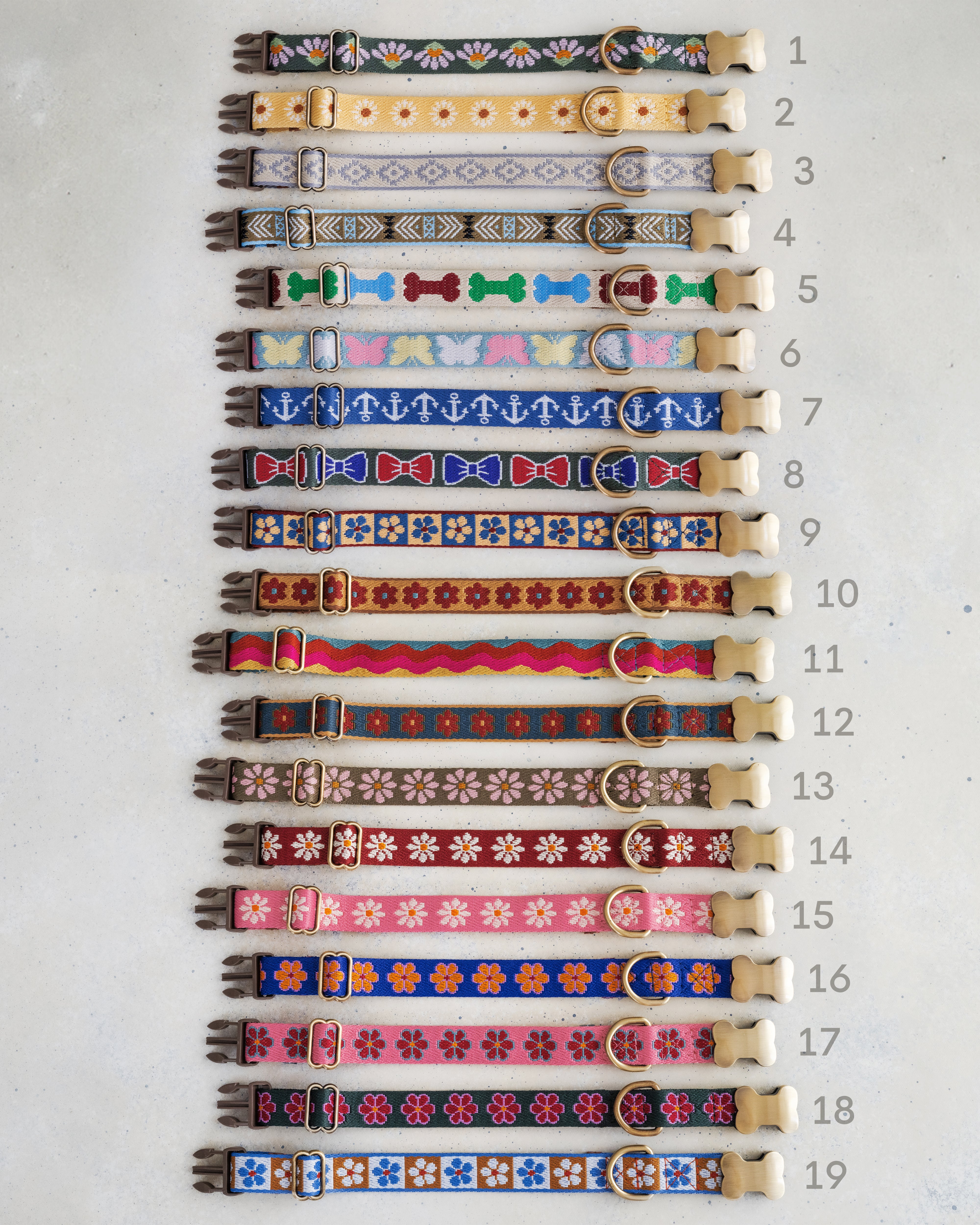 Personalized puppy collar