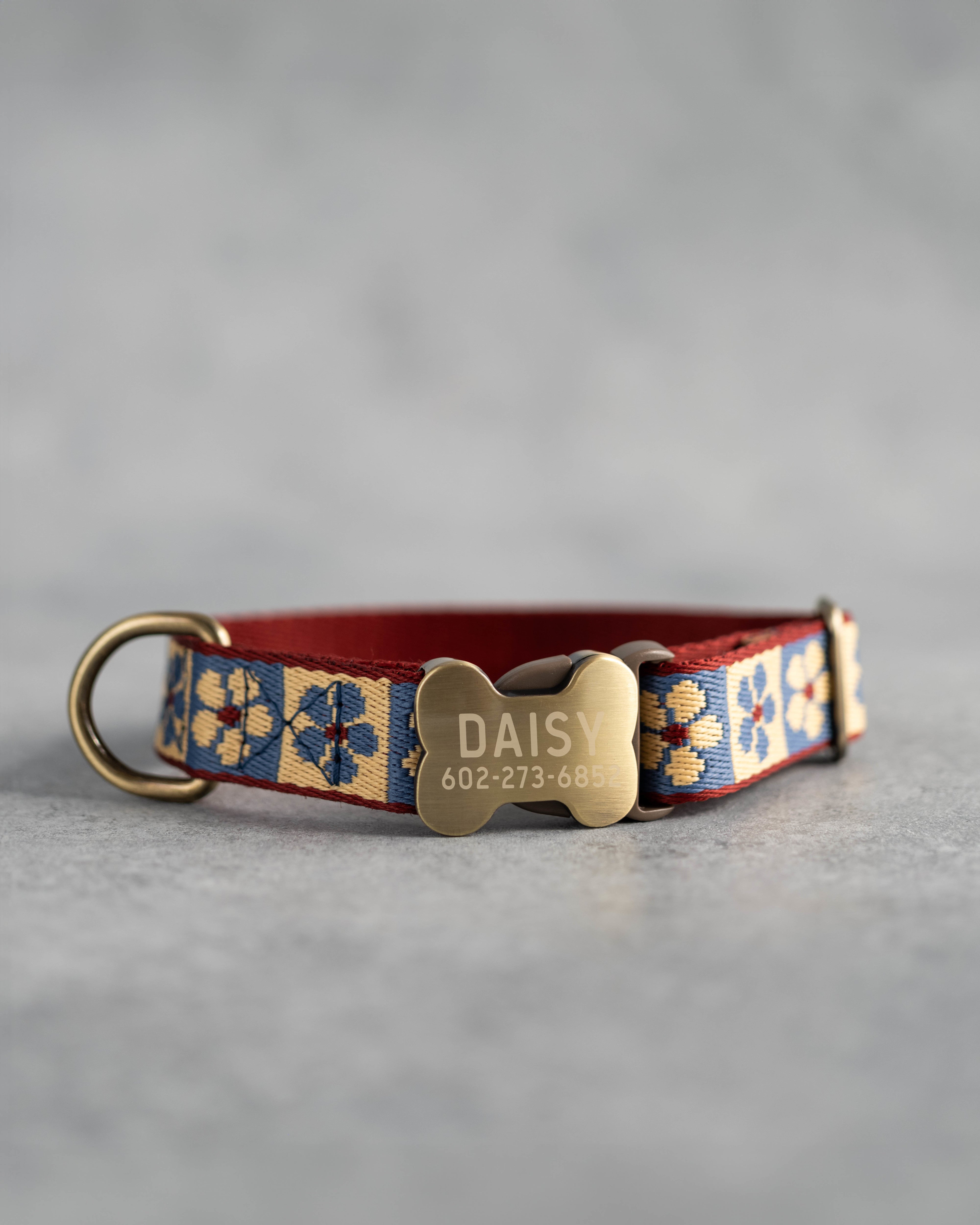 Personalized dog collar