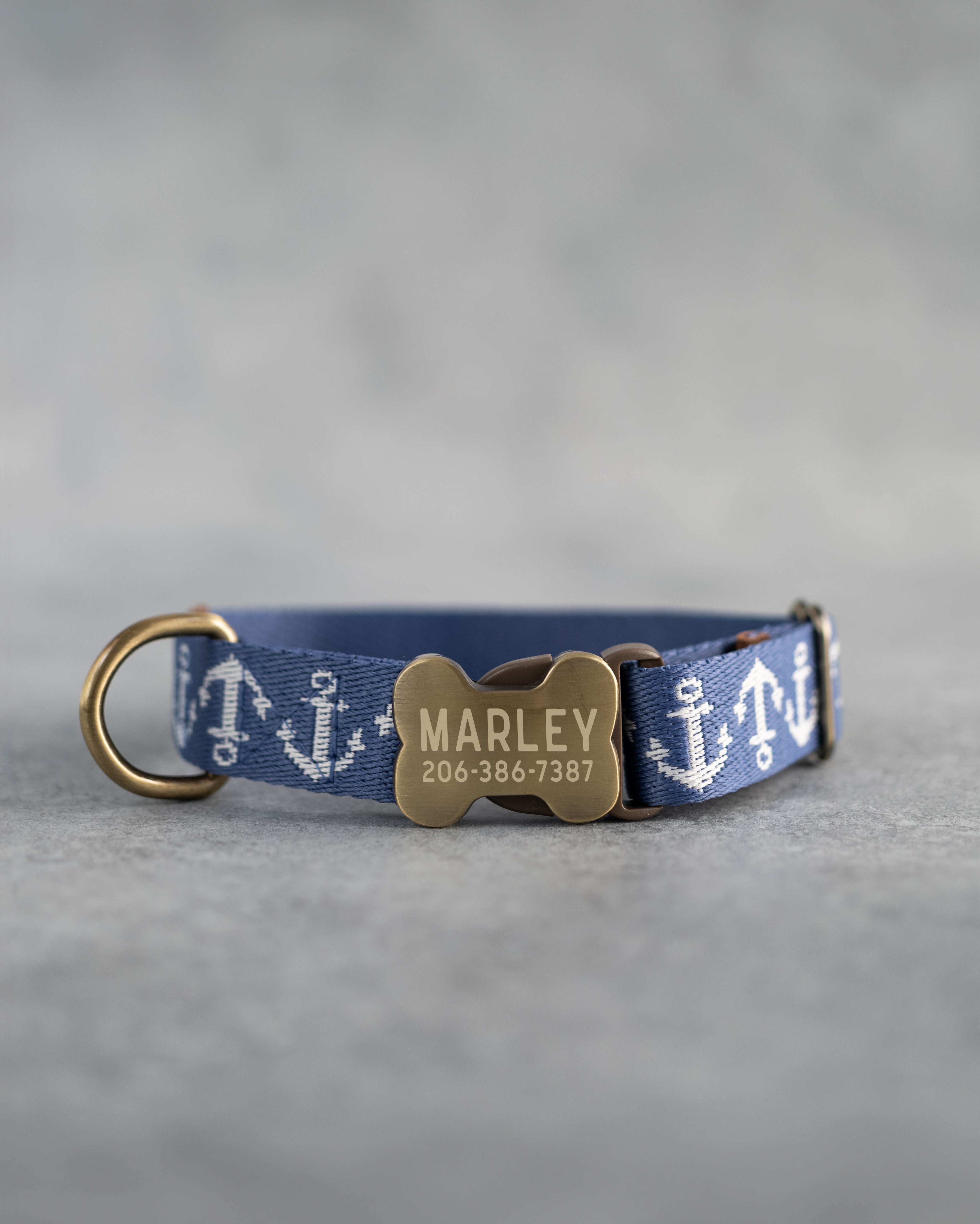 Personalized puppy collar