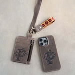 Personalized dog collar with hand-finished detailing