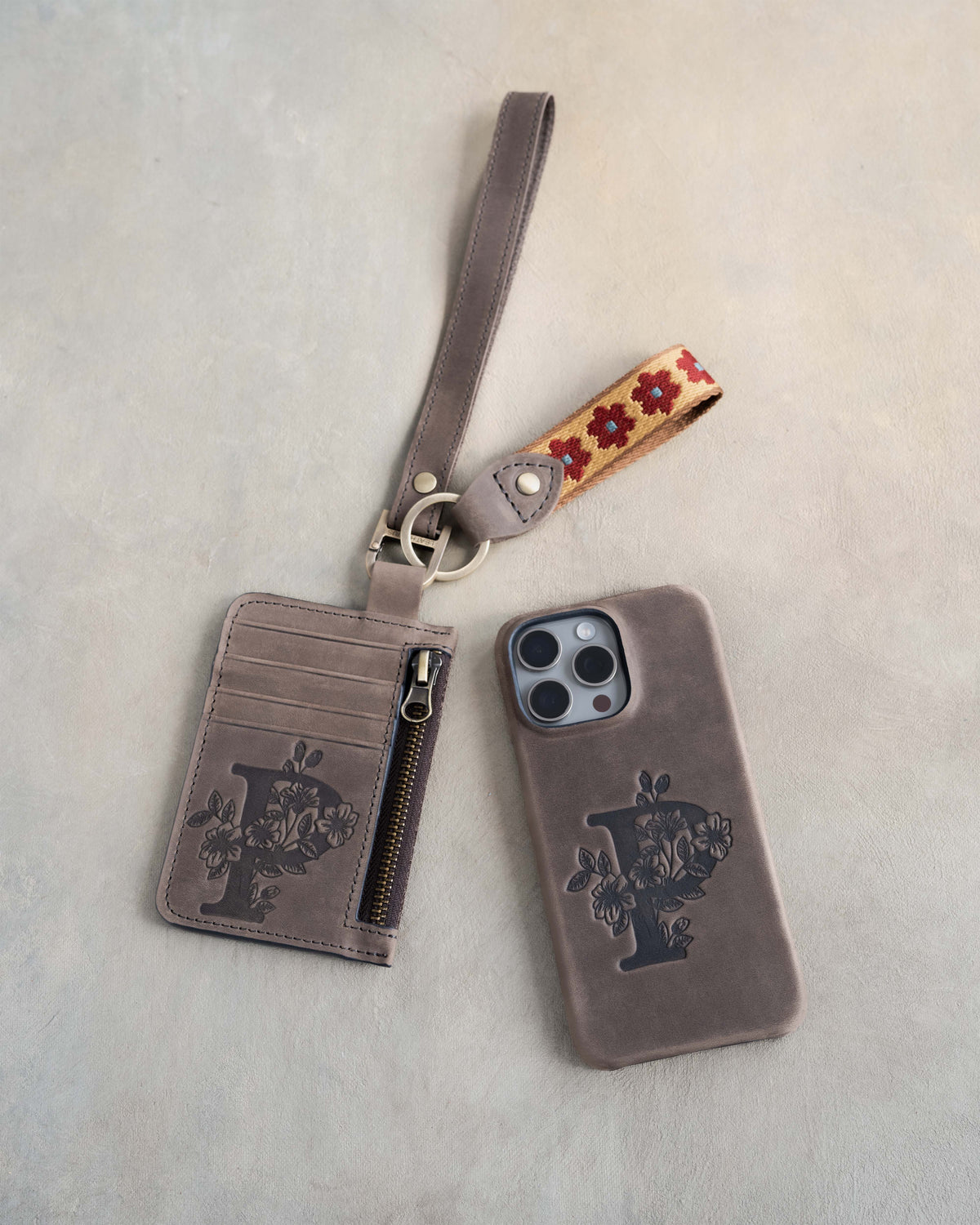 Personalized dog collar with hand-finished detailing