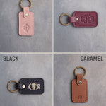 Personalized Leather Keychain