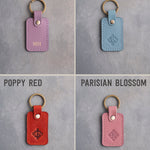 Personalized Leather Keychain