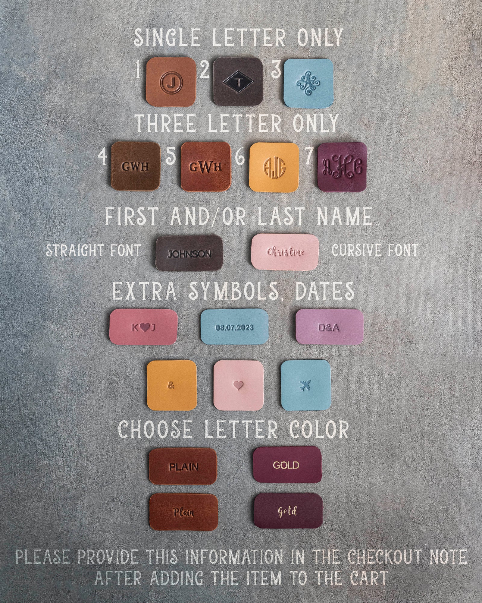 Arizona Leather Luggage Tag Personalized - Custom - Logo - Embossed - Corporate Gift