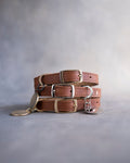 Dog Collar in Arizona leather with classy pin buckle
