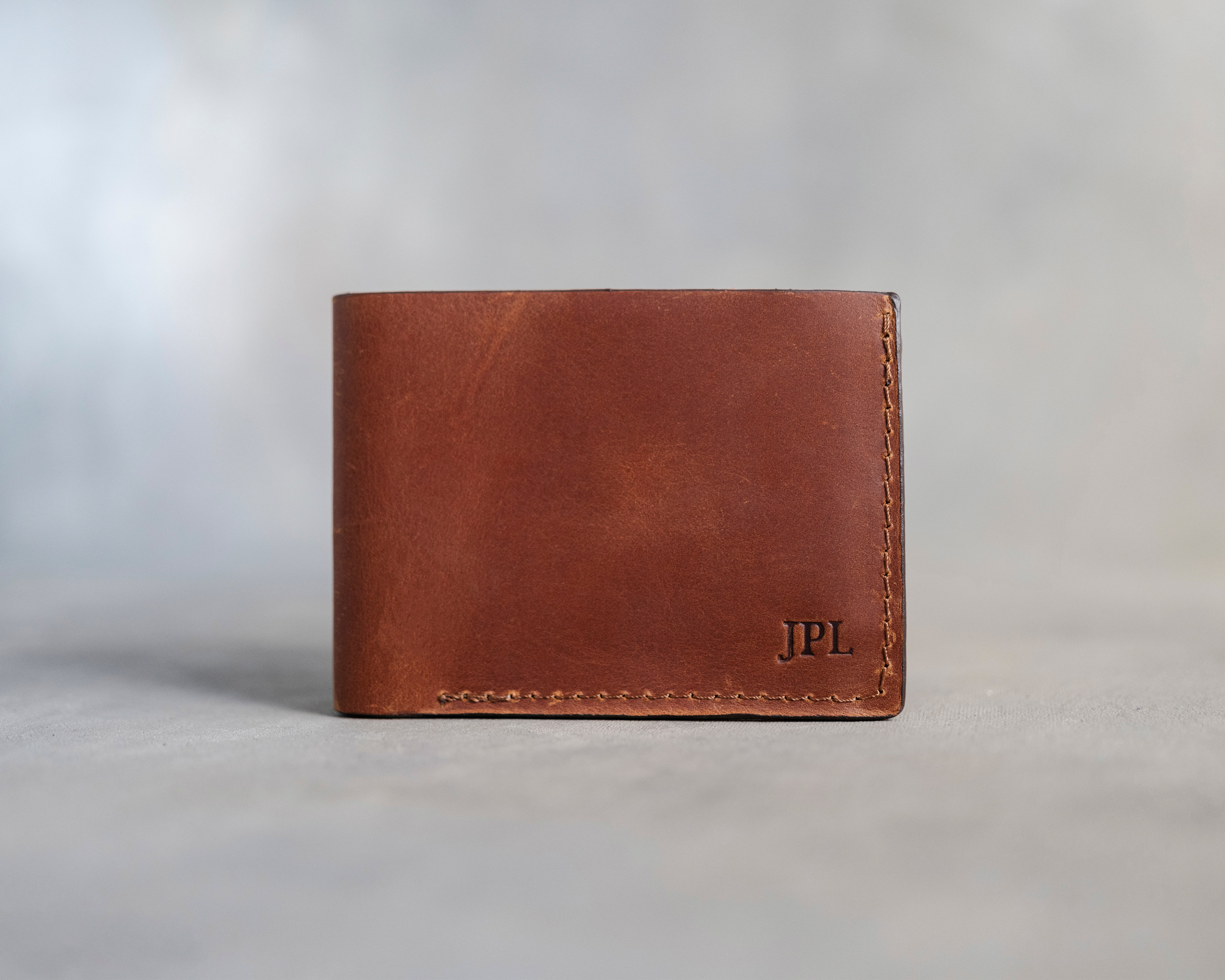 Leather Wallet Bifold in Arizona Leather