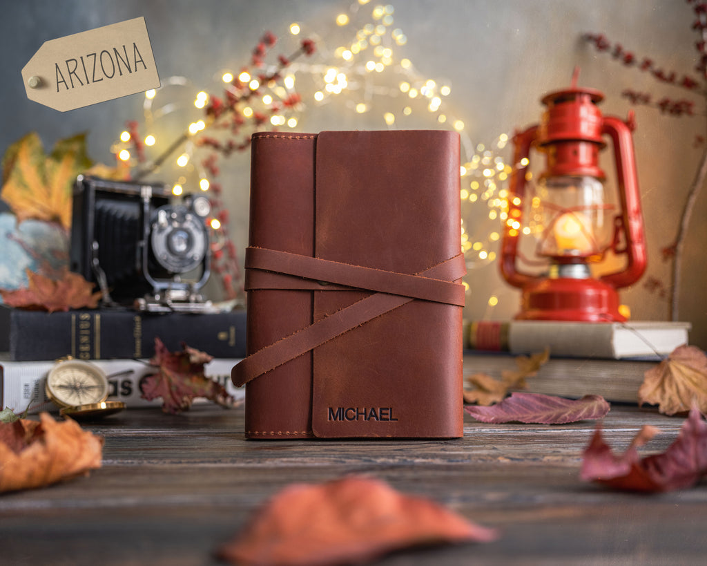 Personalized Leather Journal