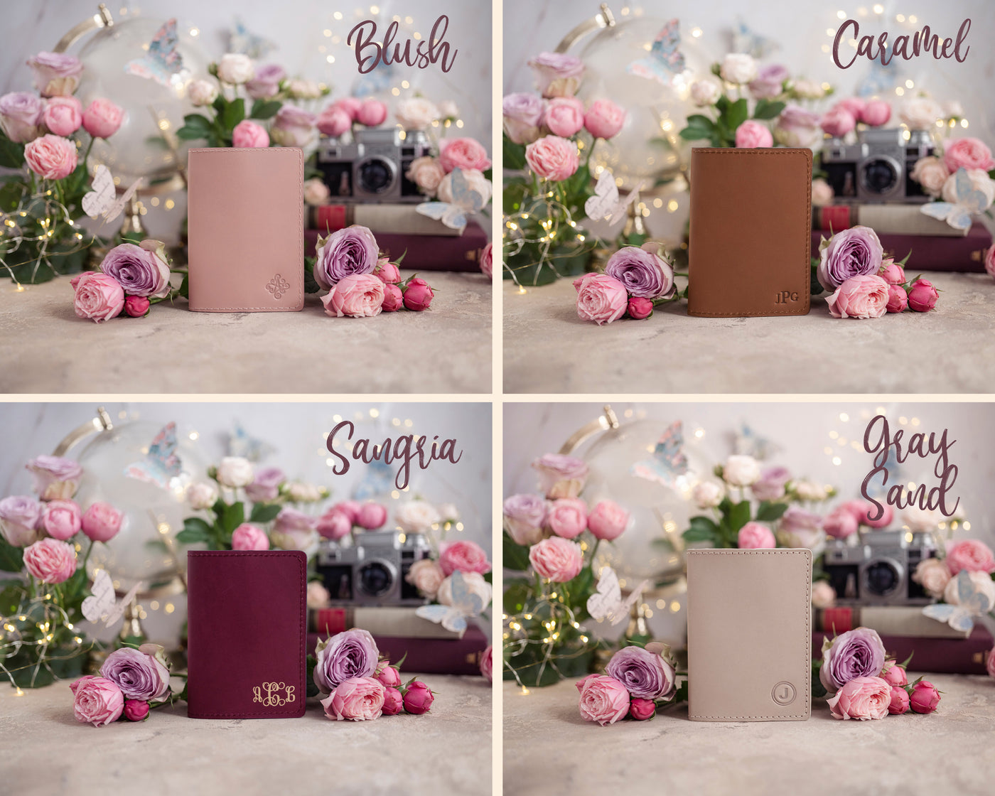 Personalized Passport Cover / Travel Wallet