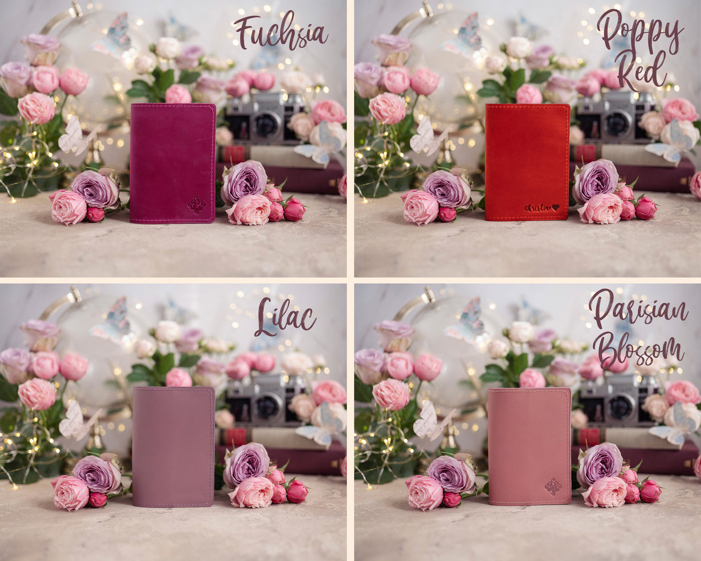 Personalized Passport Cover / Travel Wallet