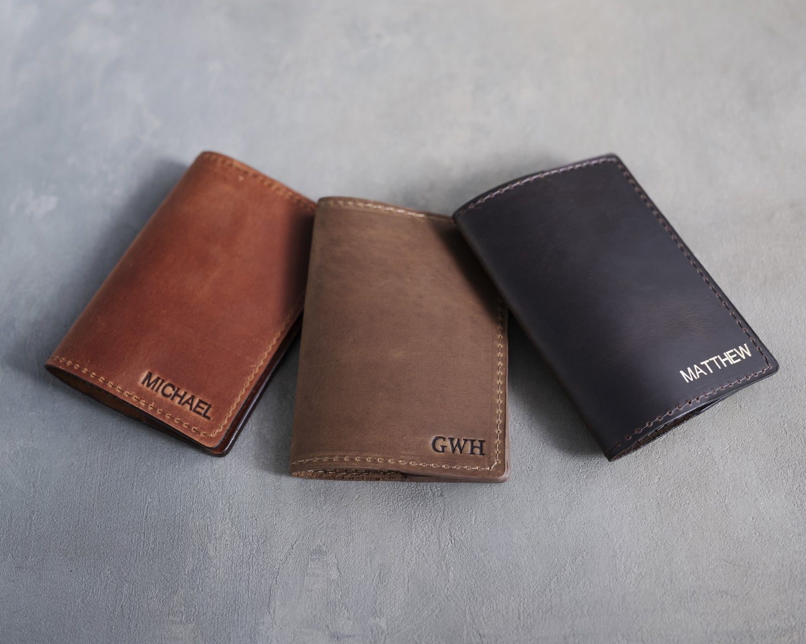 Leather Passport Cover / Travel Wallet