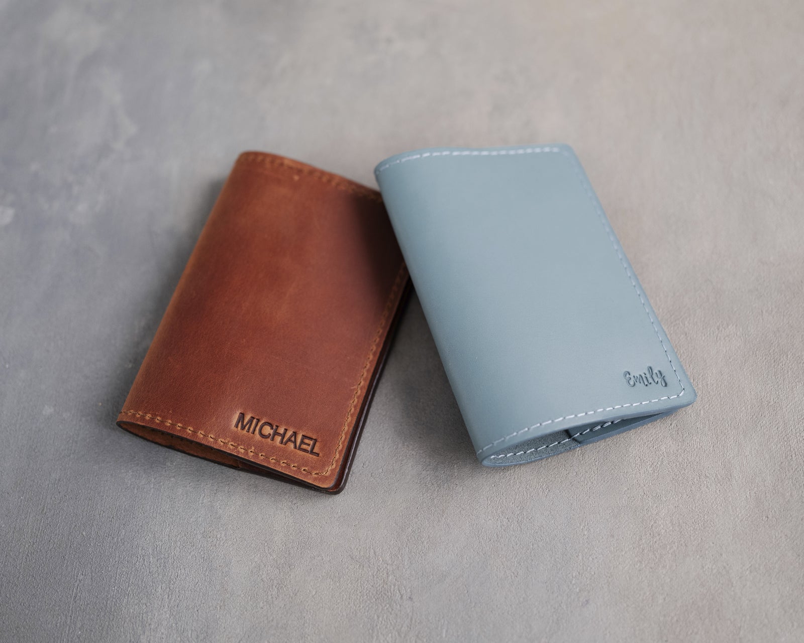 Leather Passport Cover / Travel Wallet