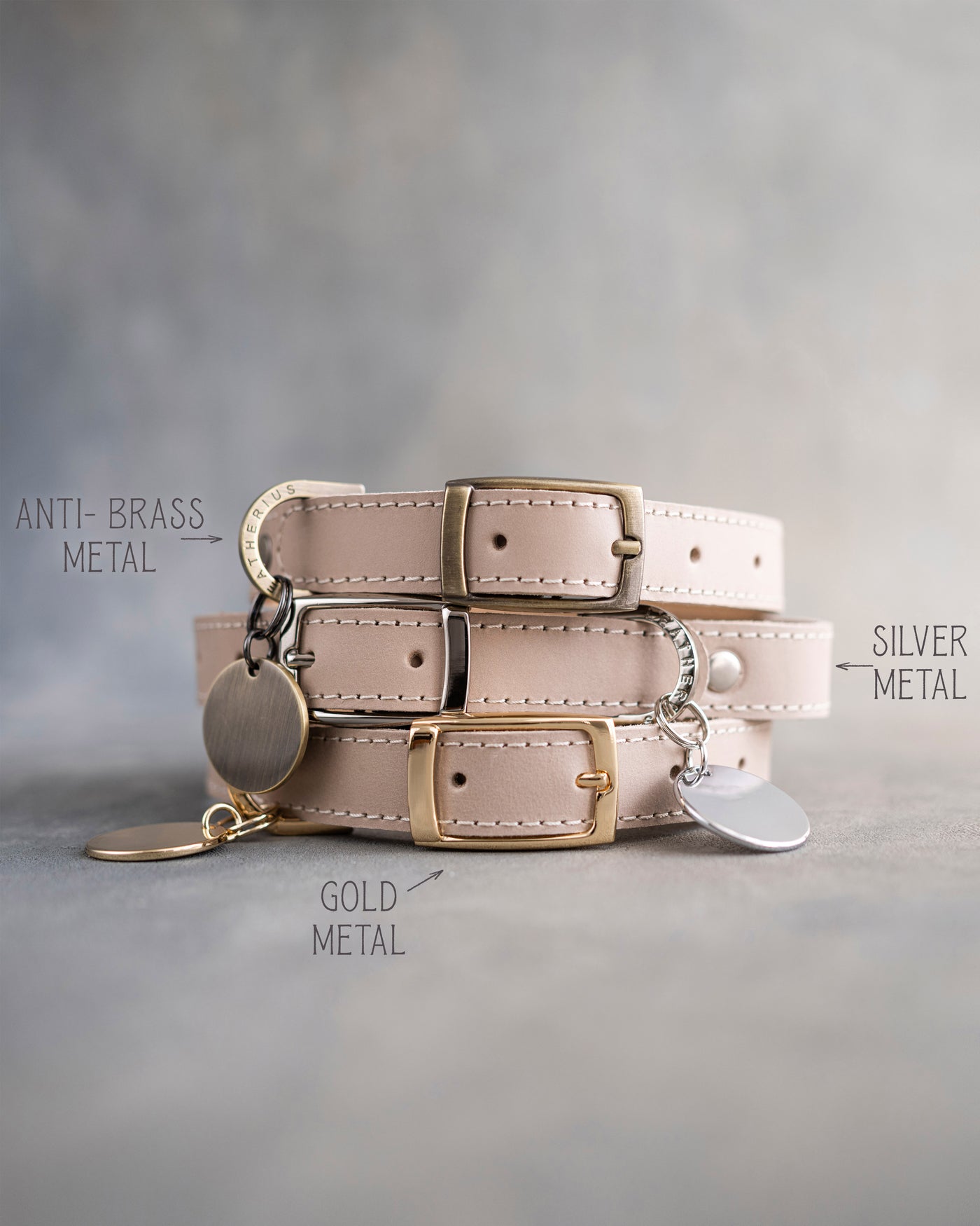 Dog Collar with classic belt buckle