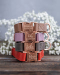 Rose Gold Buckle Dog Collar