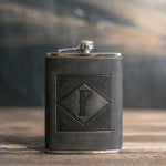 Initial hip flask