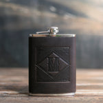 Initial hip flask