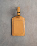 Classy Monogram Luggage Tag in Indian Summer Leather