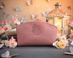Parisian Blossom Initial Makeup Bag