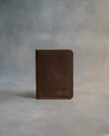 Card & Cash Wallet in Sicilian Brown Leather