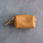 Indian Summer Leather Dog Poop Bag Holder