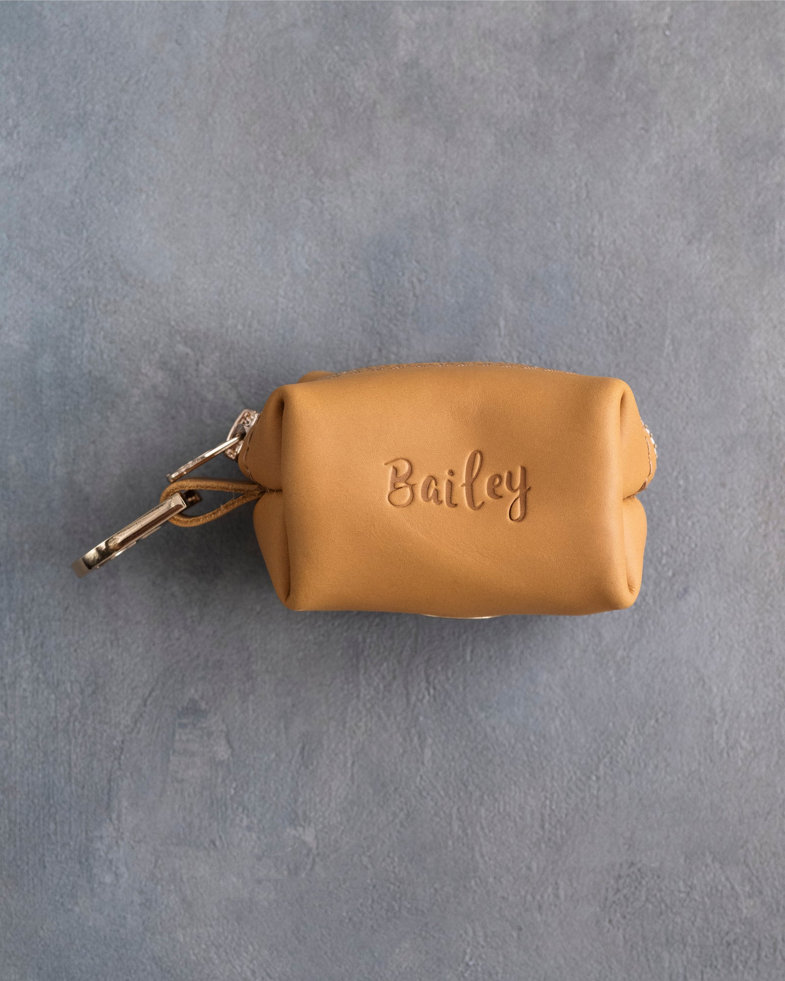 Indian Summer Leather Dog Poop Bag Holder